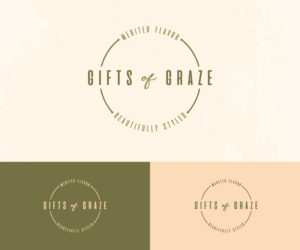 Logo Design by cherylho for Gifts of Graze LLC | Design: #22066359