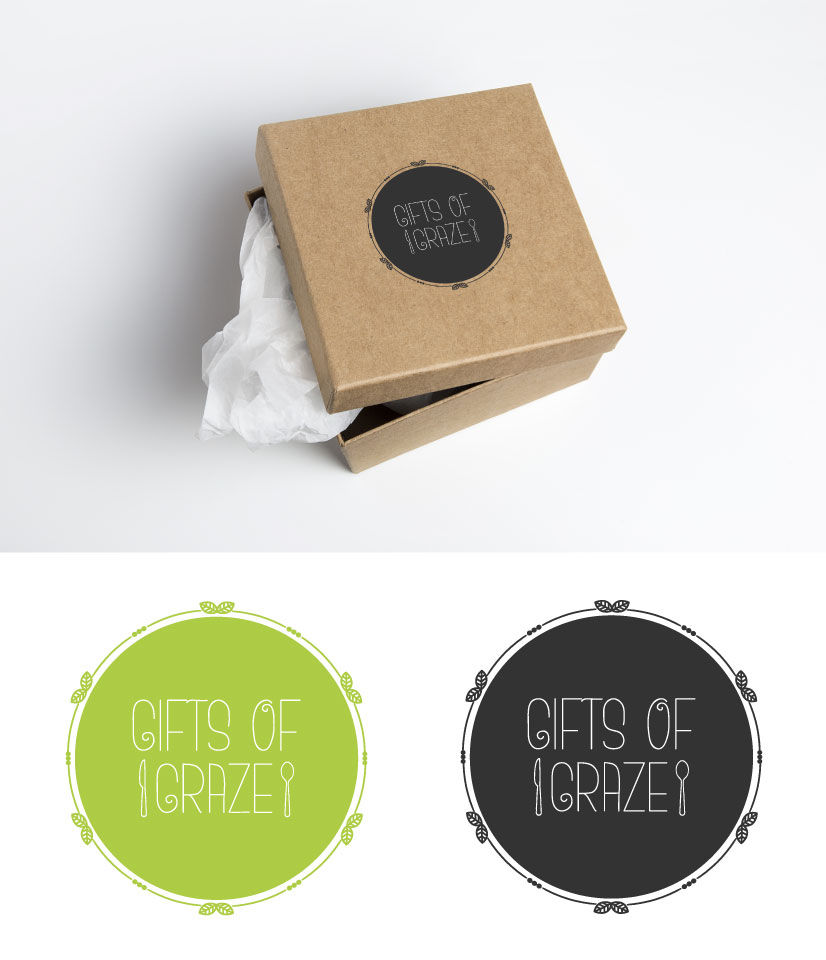 Logo Design by Amethystica for Gifts of Graze LLC | Design #22098662