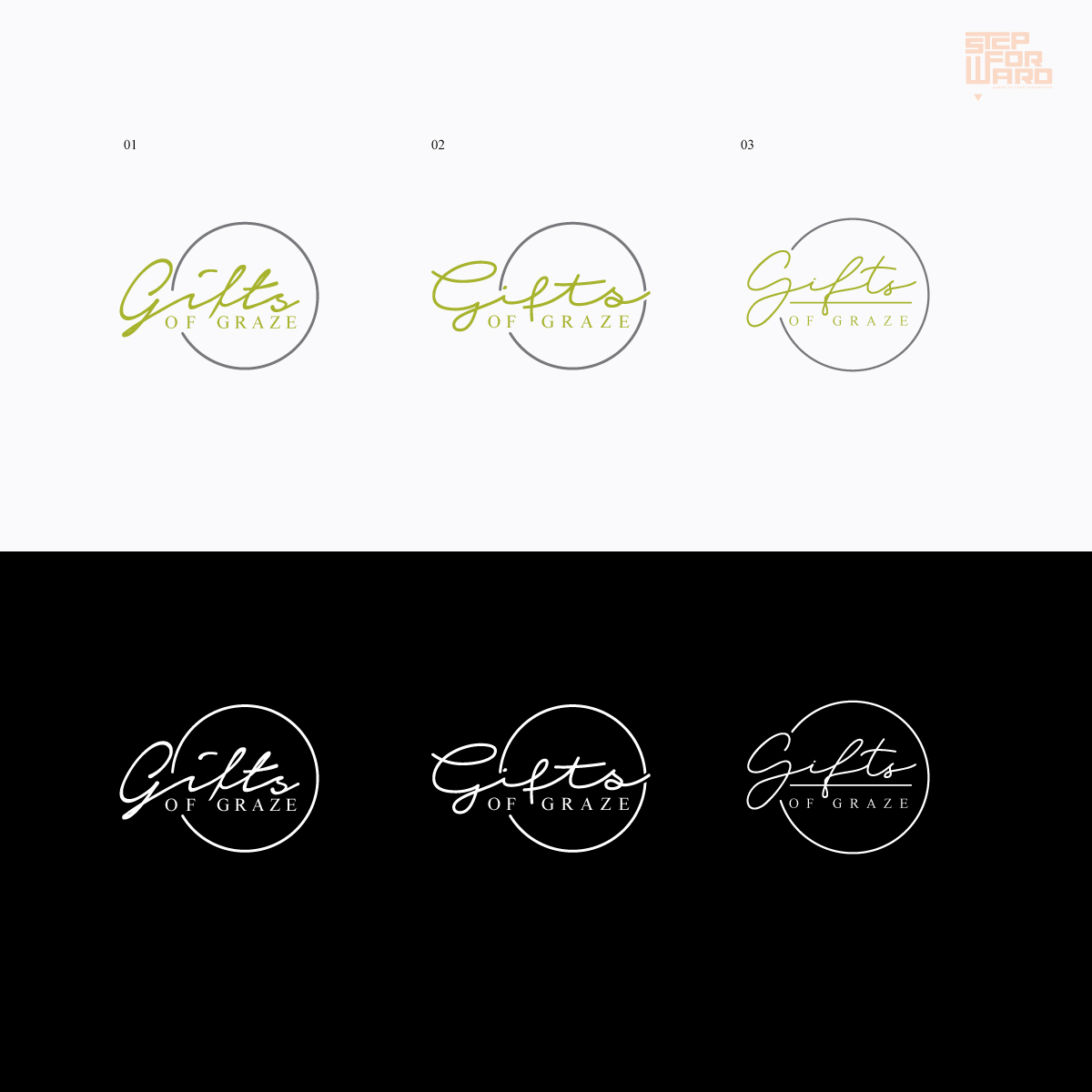 Logo Design by step forward 2 for Gifts of Graze LLC | Design #22089724