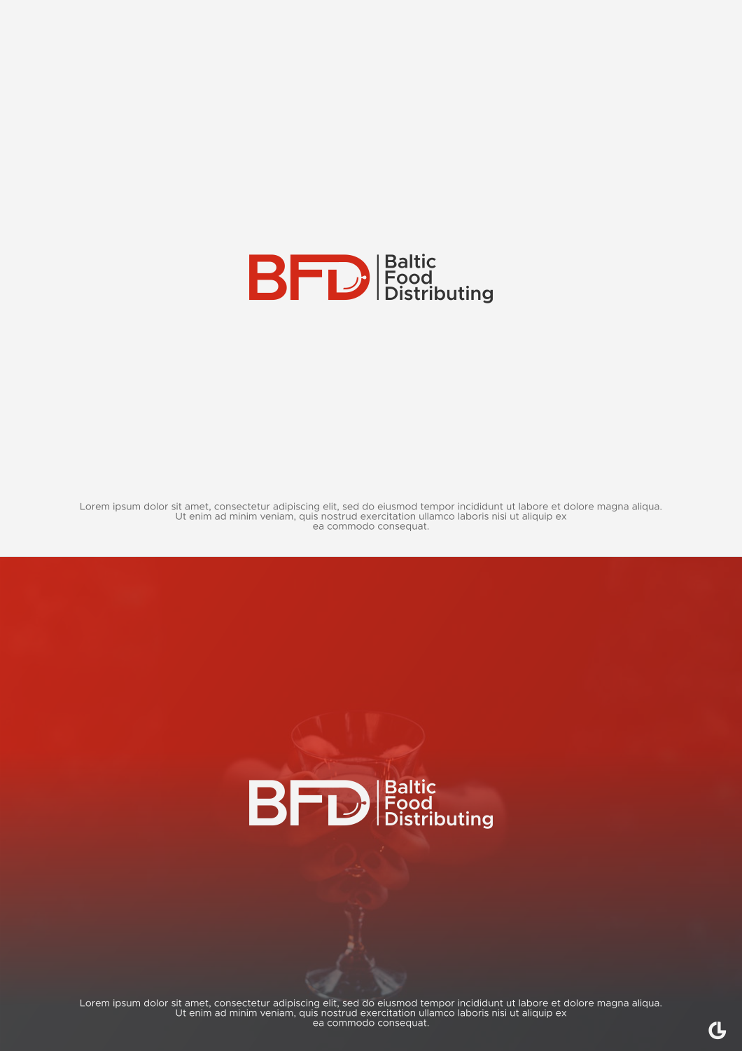 Logo-Design von R!CKY für Baltic Food Distributing | Design #22056241