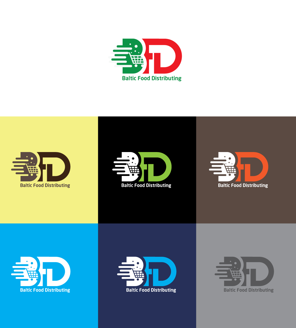 Logo Design by brand maker for Baltic Food Distributing | Design #22222634