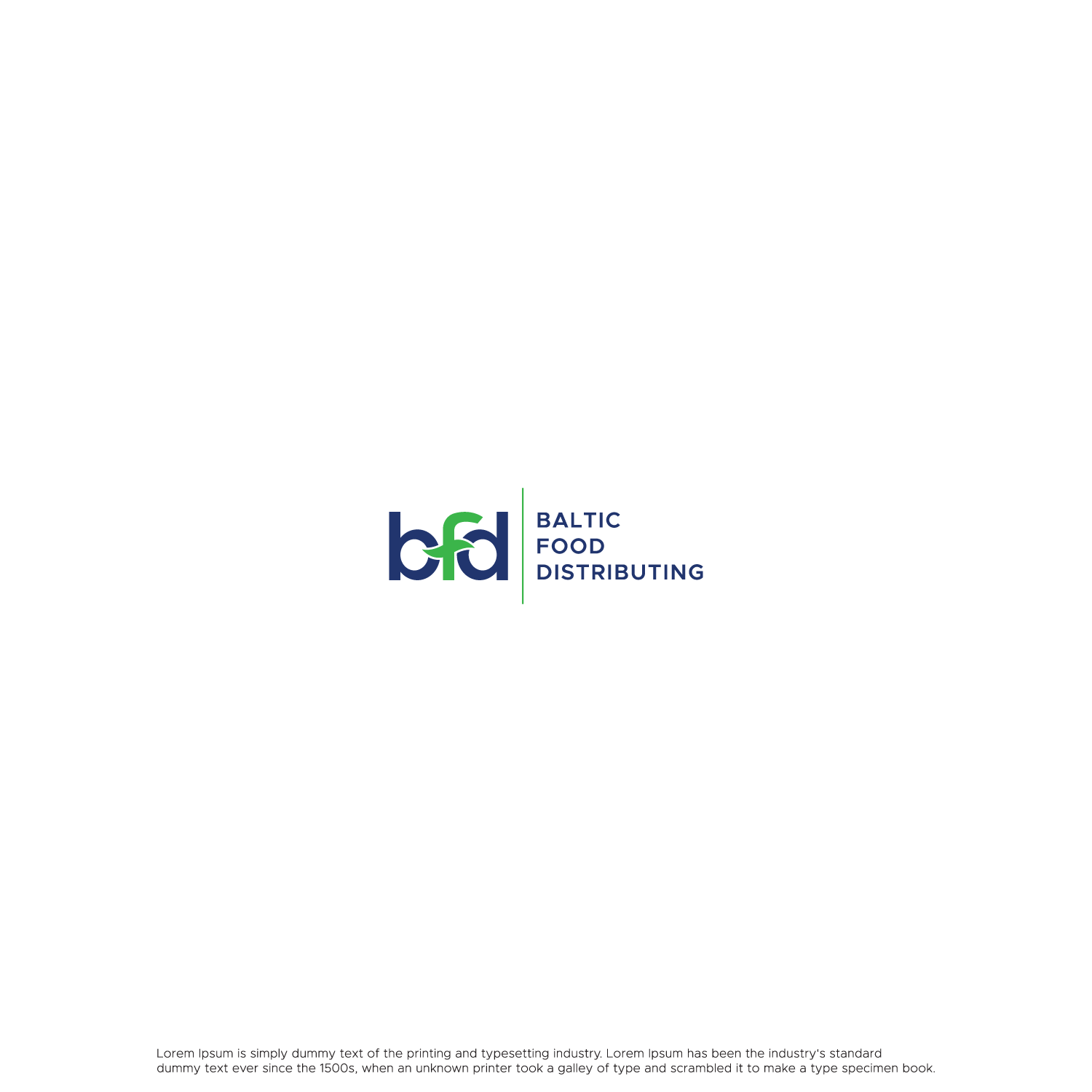 Logo Design by Potatow for Baltic Food Distributing | Design #22074075