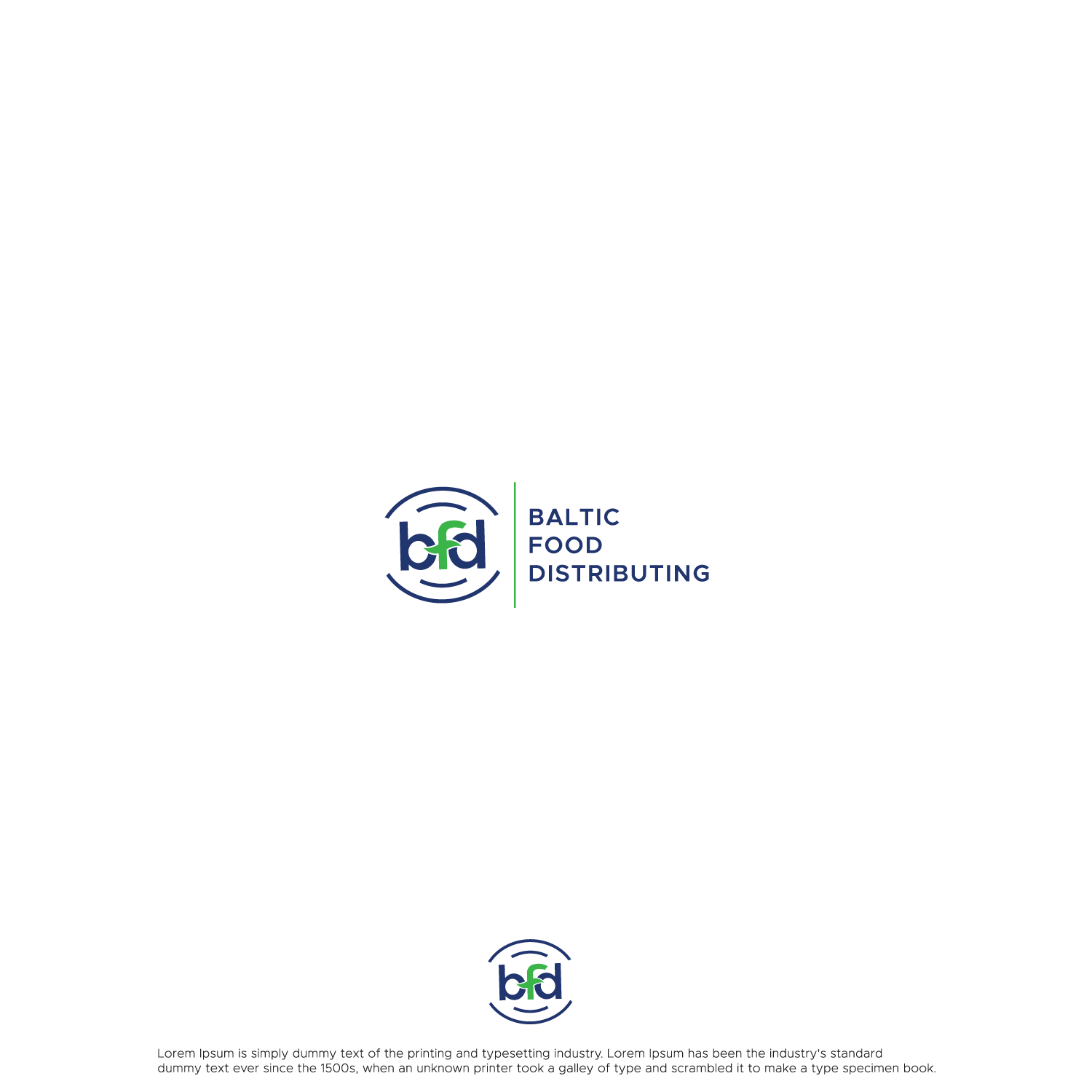 Logo Design by Potatow for Baltic Food Distributing | Design #22239386