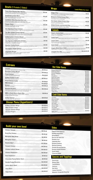 Menu Design by SD WEBCREATION for this project | Design #22116256