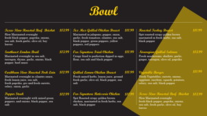 Menu Design by xKay