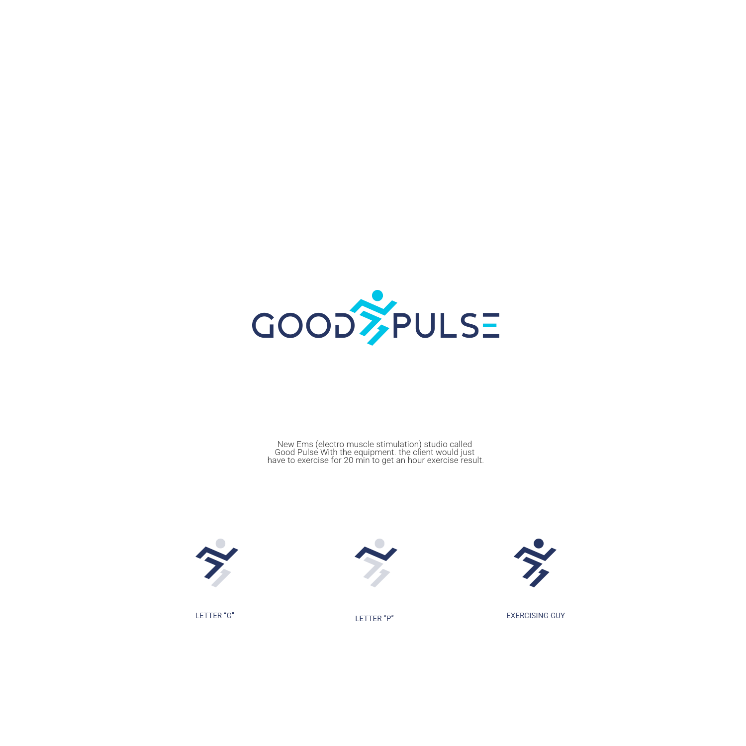 Logo Design by Felipe Moura for Good Pulse | Design #22081873