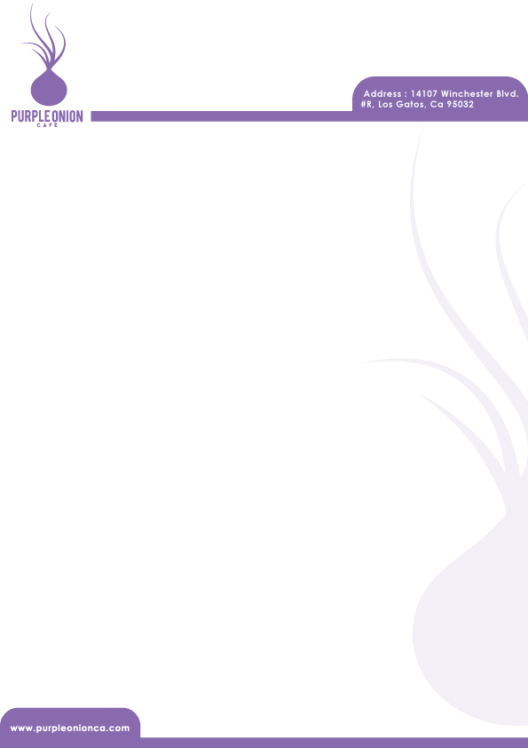Design En-Tête par brand maker pour purple onion inc | Design #22106757
