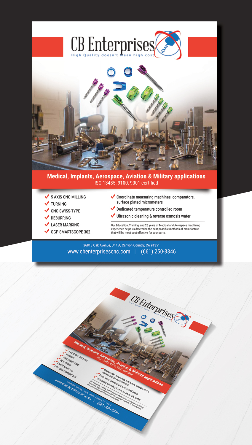 Flyer Design by uk for this project | Design #22026585
