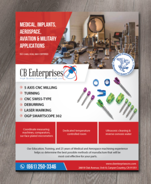 CB Enterprise - flyer | Flyer-Design von alex989