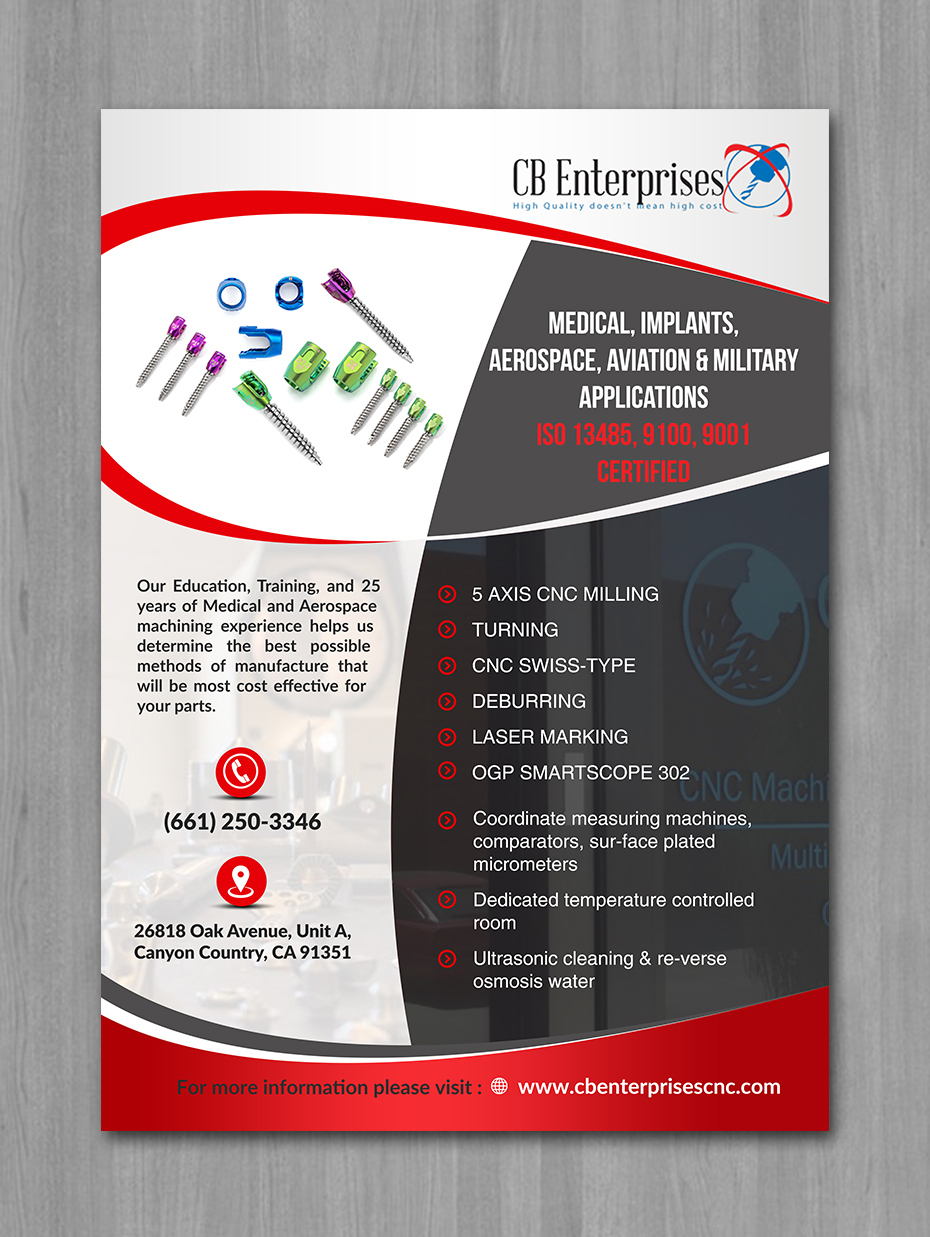 Flyer Design by innovative earth for this project | Design: #22027076