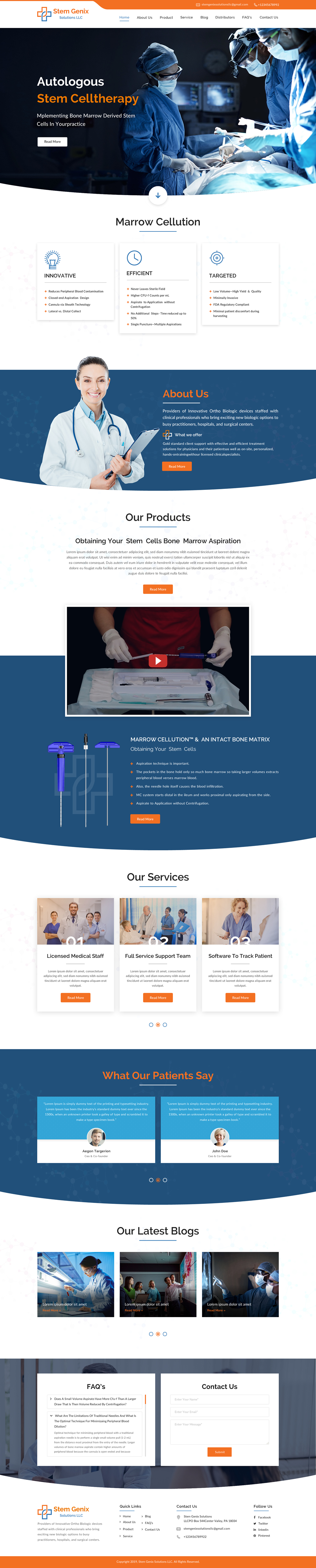 Design Wordpress par Sbss pour Stem Genix Solutuons, LLC. | Design #22064542