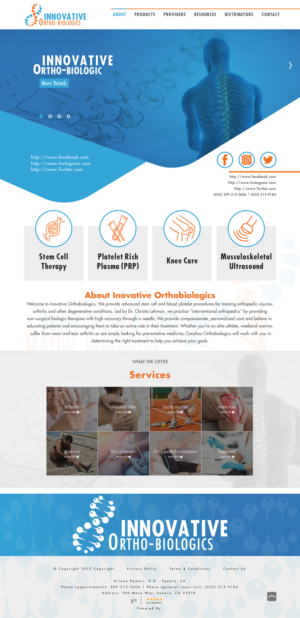 Wordpress Design by Gexton for Stem Genix Solutuons, LLC. | Design: #22068475