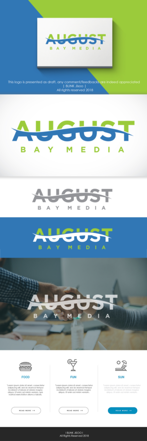 August Bay / media  /  | Logo Design by Riv.