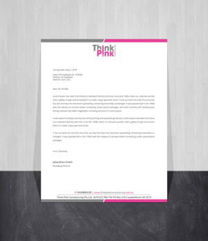 Letterhead Design by Creations Box 2015