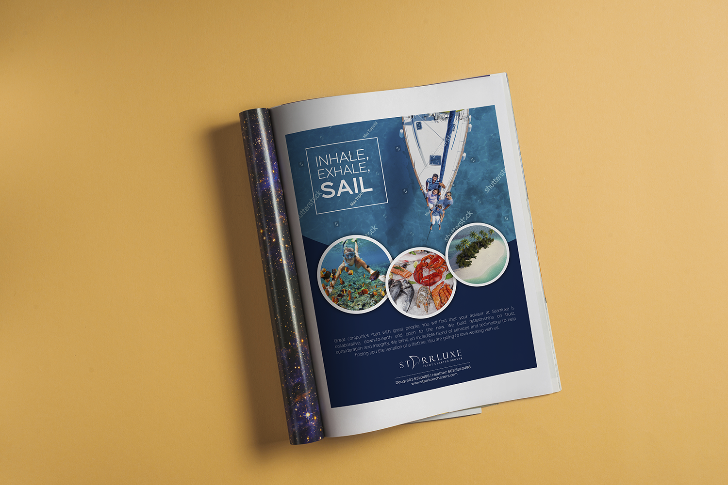 Advertisement Design by Pinky  for Fair Winds Sailing, LLC | Design #22030507