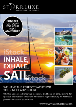 Advertisement Design by Lou Sharp for Fair Winds Sailing, LLC | Design: #22041553