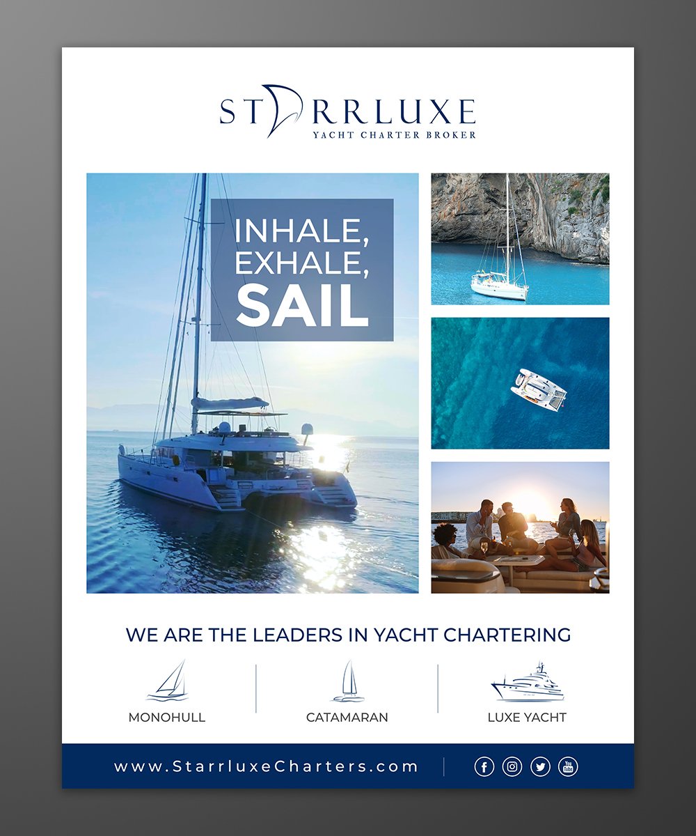 Advertisement Design by OwnDesign for Fair Winds Sailing, LLC | Design #22033552