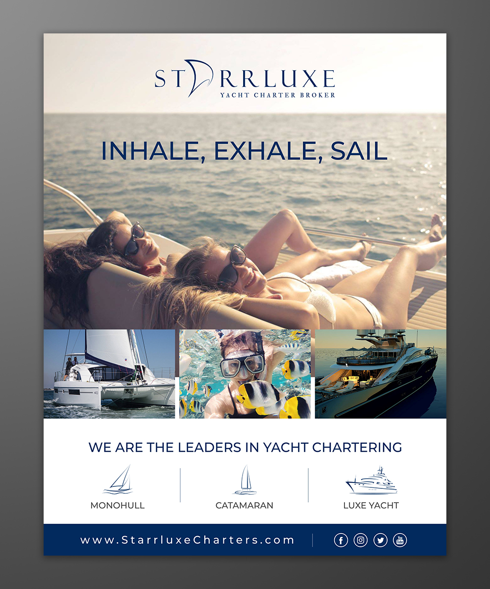 Werbe-Design von OwnDesign für Fair Winds Sailing, LLC | Design #22033555