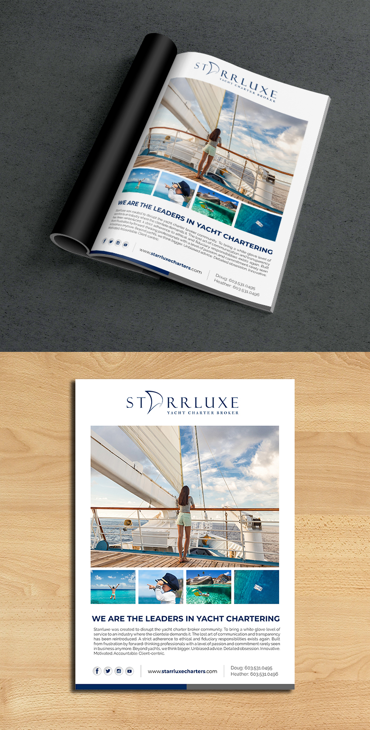 Advertisement Design by ecorokerz for Fair Winds Sailing, LLC | Design #22026372
