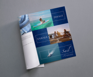 Yacht Charter Broker needs a magazine page design | Werbe-Design von Luniere Designs