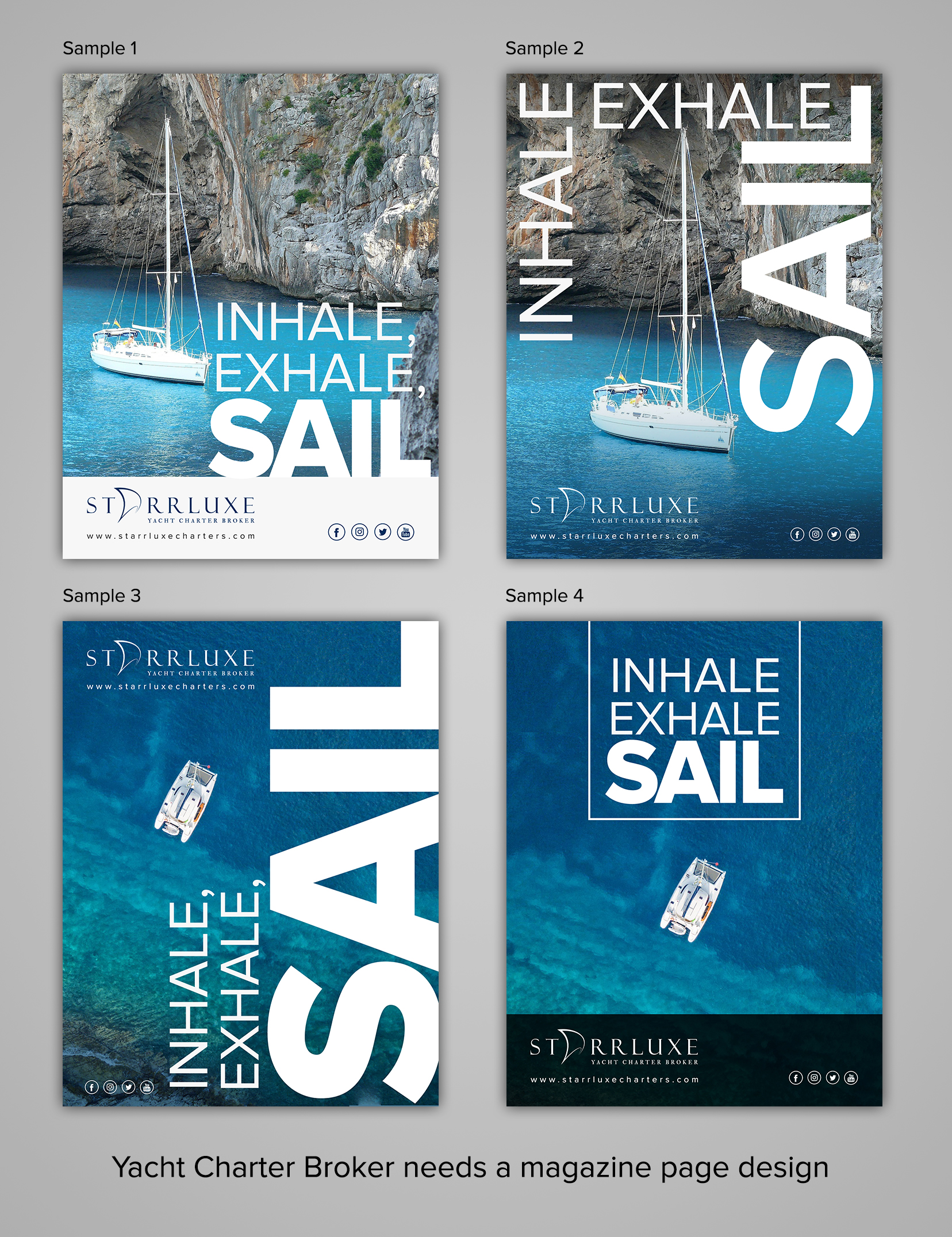 Advertisement Design by ARTOGRAPHY for Fair Winds Sailing, LLC | Design #22043488