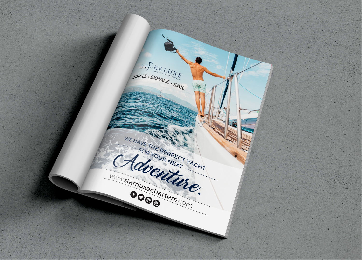 Design Publicitaire par Aurora:) pour Fair Winds Sailing, LLC | Design #22030659