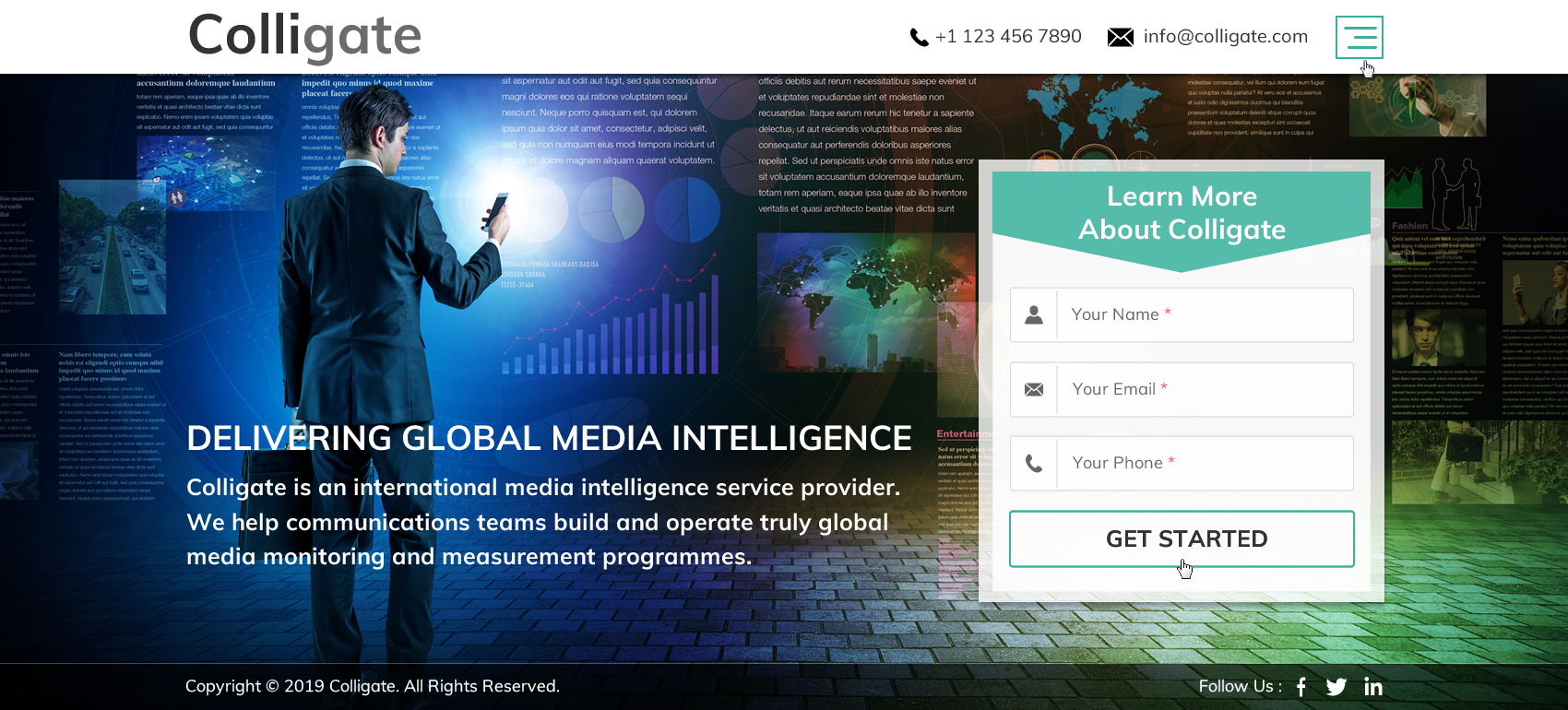 Diseño Web por Sbss para Media Insights Ltd - 9 Despot Slav Street, Suite 28, Sofia, Bulgaria; VAT BG202616151 | Diseño #22056920