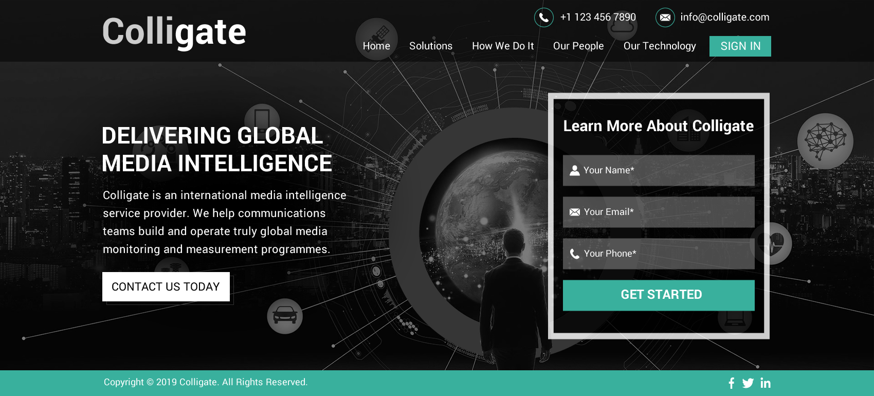 Web Design par Sbss pour Media Insights Ltd - 9 Despot Slav Street, Suite 28, Sofia, Bulgaria; VAT BG202616151 | Design #22064550