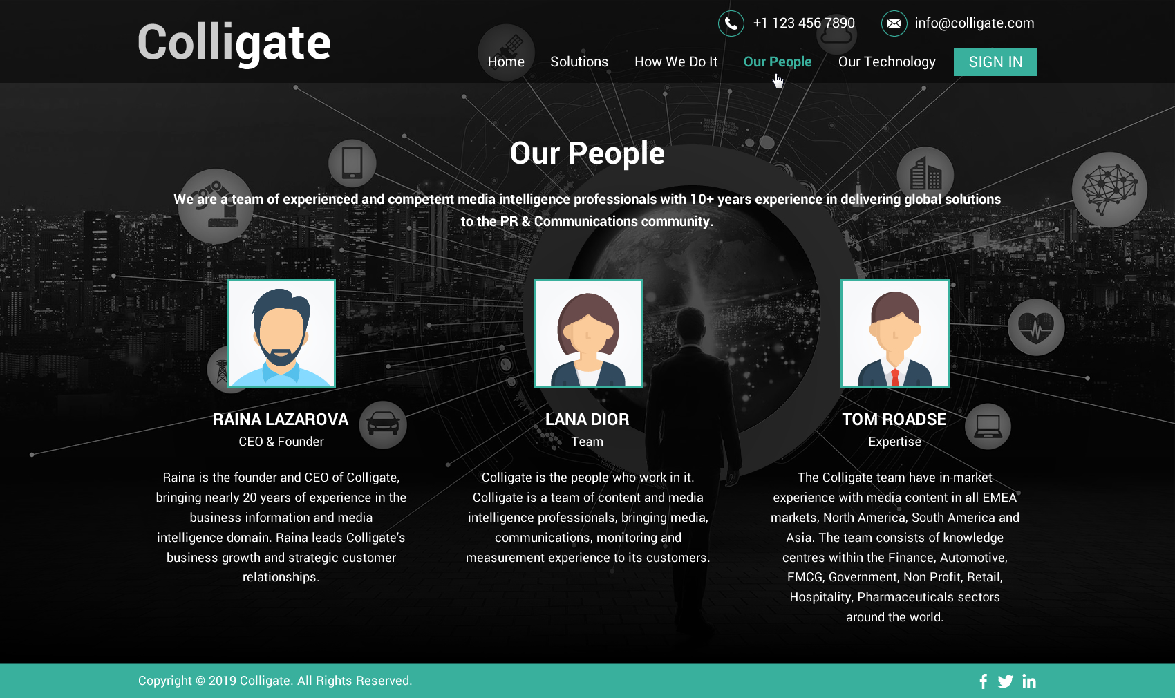 Web Design by Sbss for Media Insights Ltd - 9 Despot Slav Street, Suite 28, Sofia, Bulgaria; VAT BG202616151 | Design #22092117