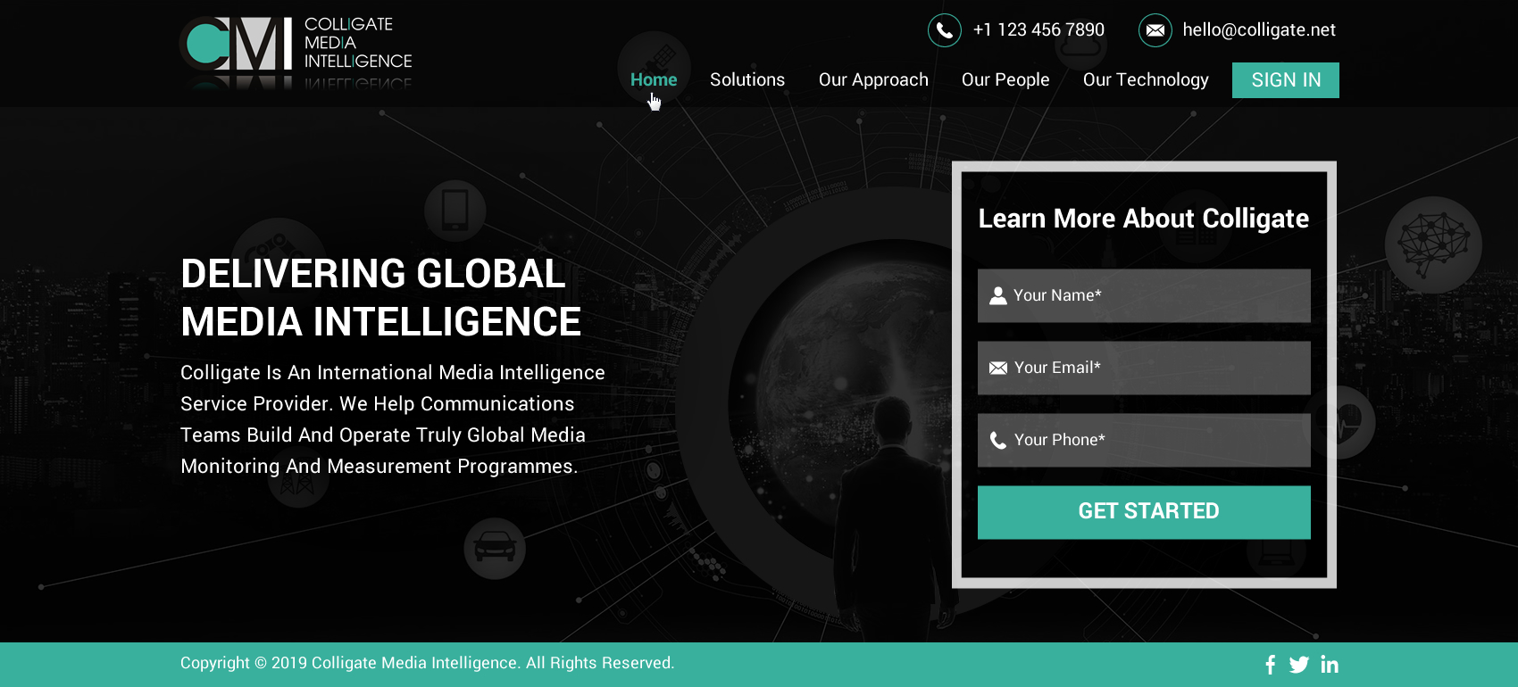 Diseño Web por Sbss para Media Insights Ltd - 9 Despot Slav Street, Suite 28, Sofia, Bulgaria; VAT BG202616151 | Diseño #22098475