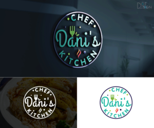 Chef Dani's kitchen | Logo Design by Dot Design 3