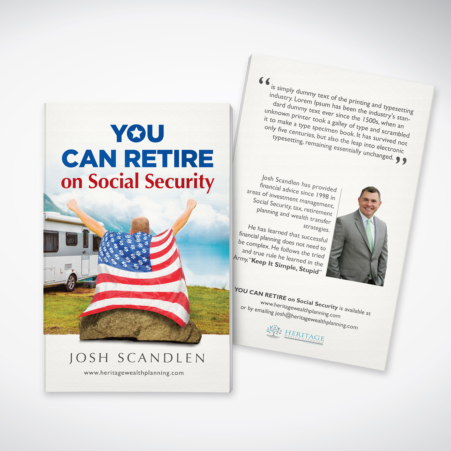 Diseño de portada de libro por tuan1968 para Heritage Wealth Planning LLC | Diseño #22069807