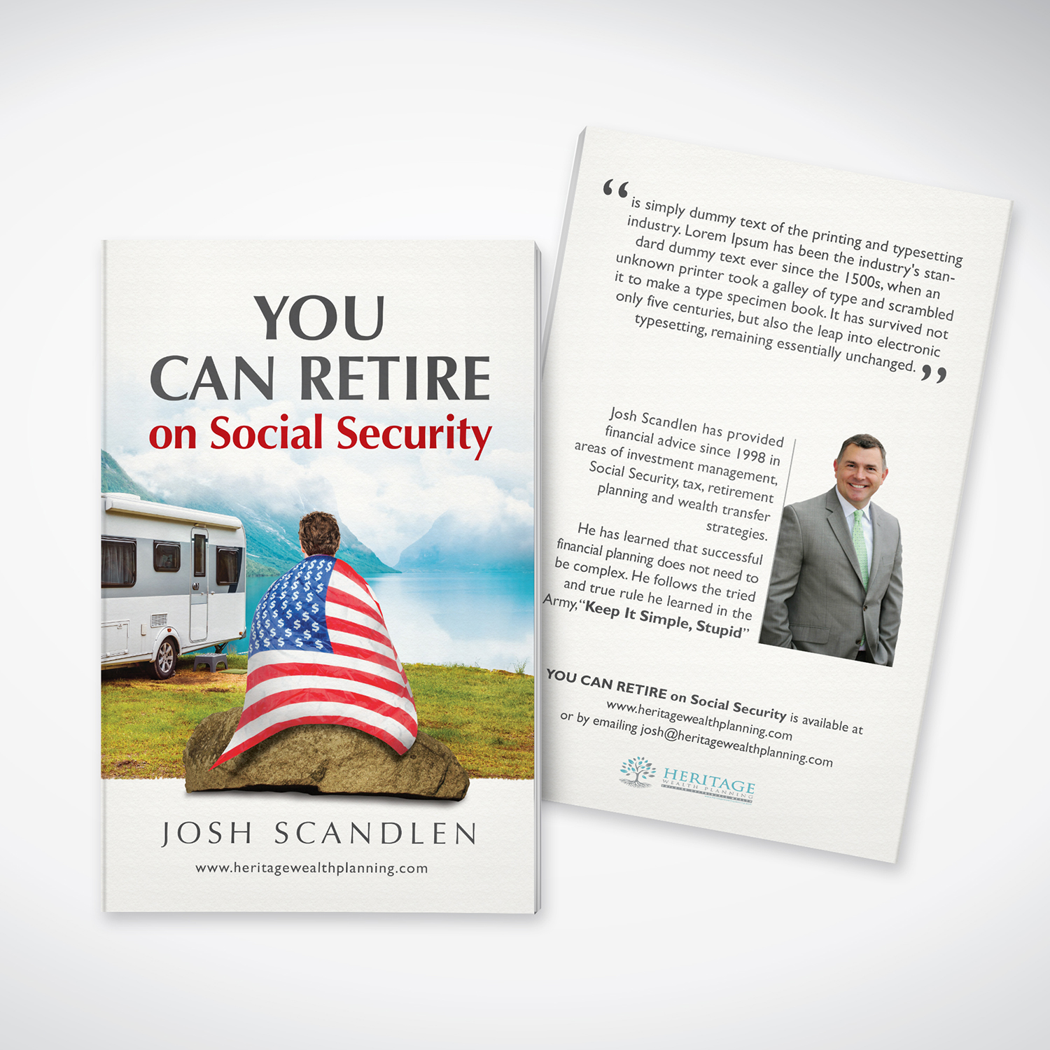 Diseño de portada de libro por tuan1968 para Heritage Wealth Planning LLC | Diseño #22069808