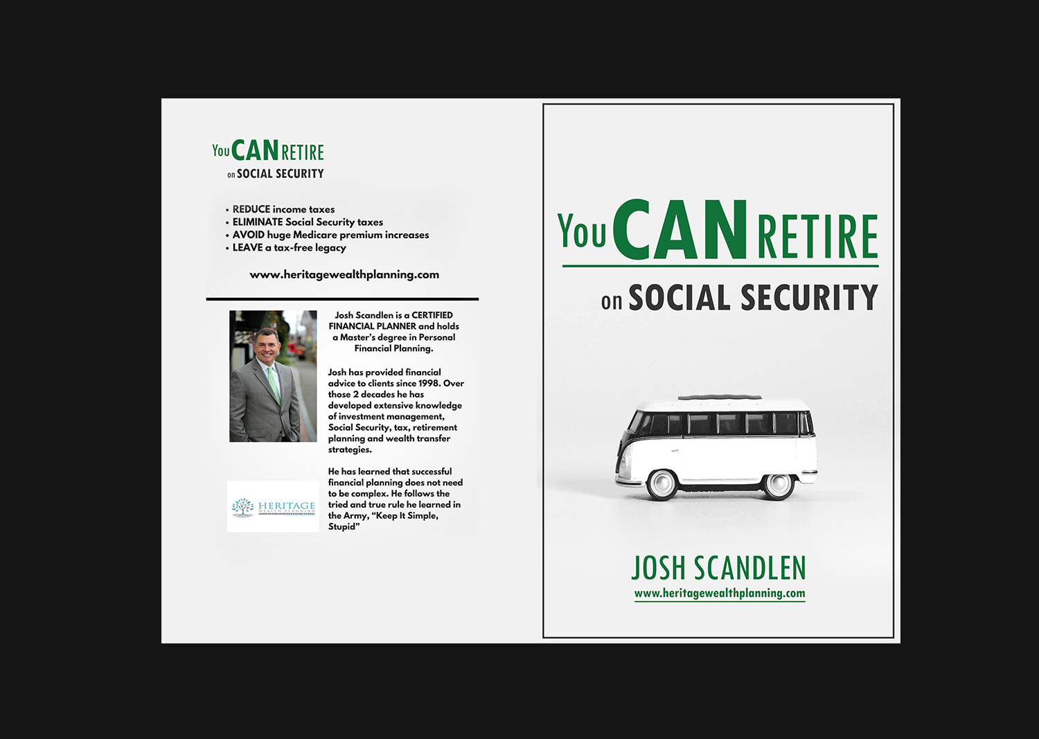 Diseño de portada de libro por Ann_RS - Anelia para Heritage Wealth Planning LLC | Diseño #22059784