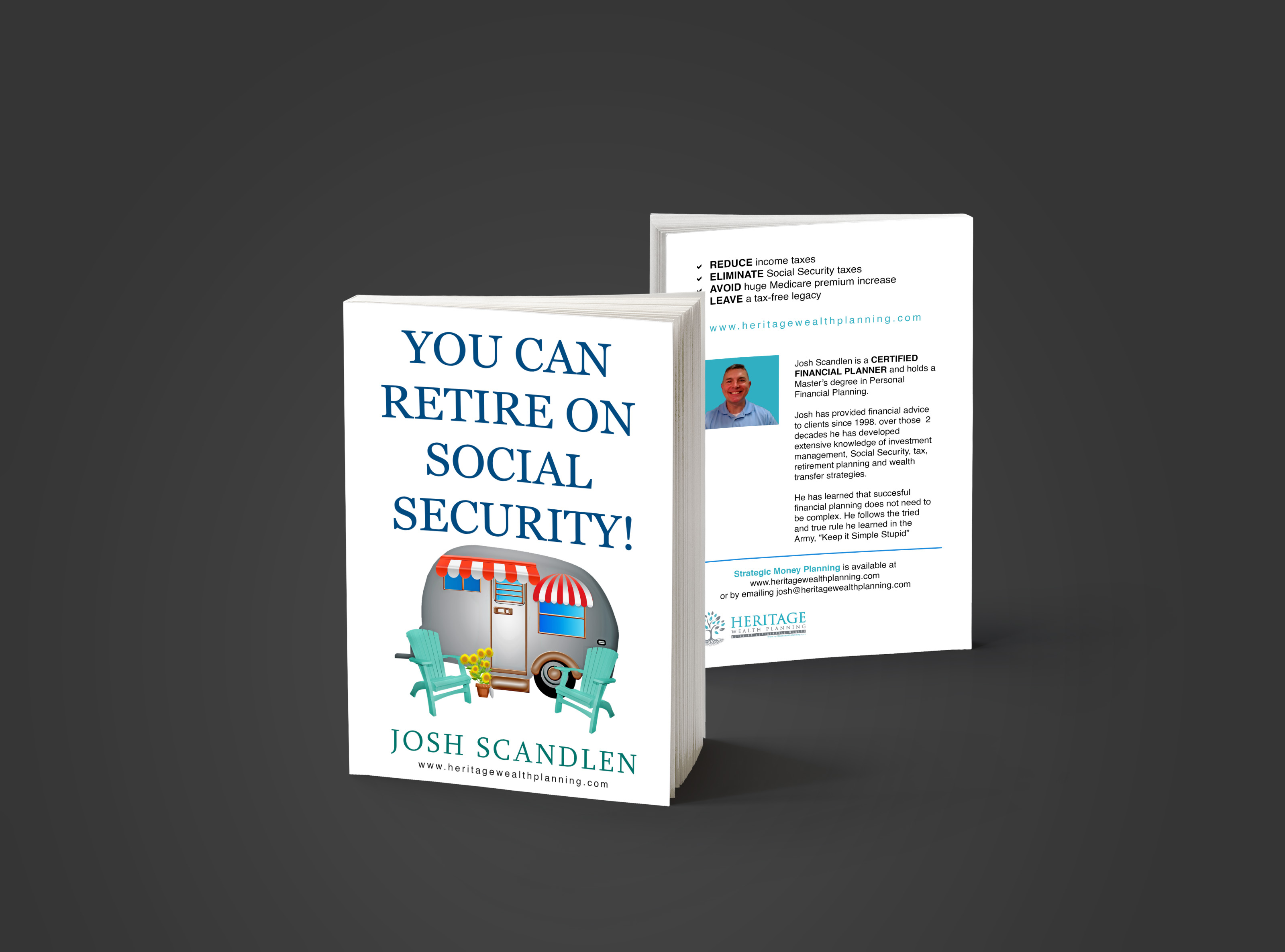 Diseño de portada de libro por wolfwud para Heritage Wealth Planning LLC | Diseño #22060975