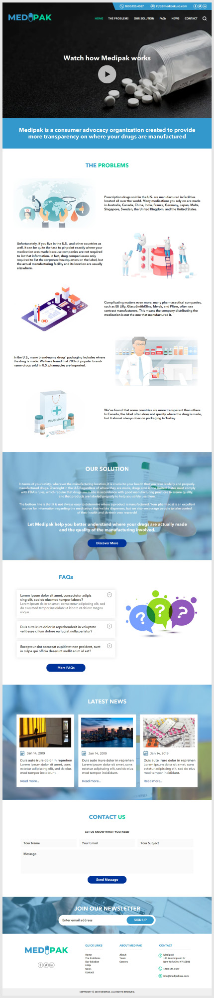 Web Design by -Marc- for this project | Design #22068368