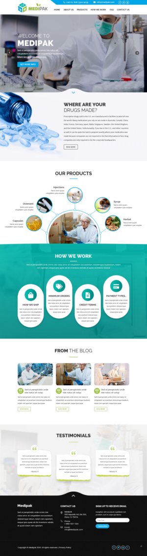 Web Design par pb pour ce projet | Design : #22044229