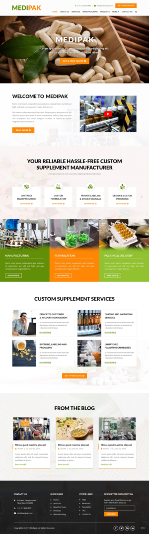 Web Design par pb pour ce projet | Design : #22044232