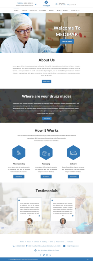 Web Design par pb pour ce projet | Design : #22044240
