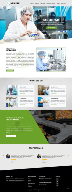 Web Design par pb pour ce projet | Design : #22044243
