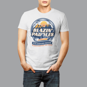 Fun, modern, and cool design for a kayak tour company! | T-Shirt-Design von Ena