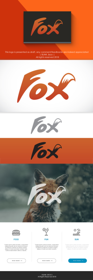 FOX. | Diseño de Logo por Riv.