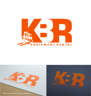 KBR Equipment Rental | Logo-Design von DyzDesign