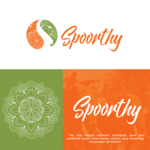 Non Profit Org Name: Spoorthy, Tag Line : Inspiration and Excel | Logo Design by TSU Creations