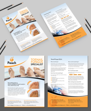 8.5 x 11 flyer for Toe Nail Fungus Removal | Flyer Design by Achiver