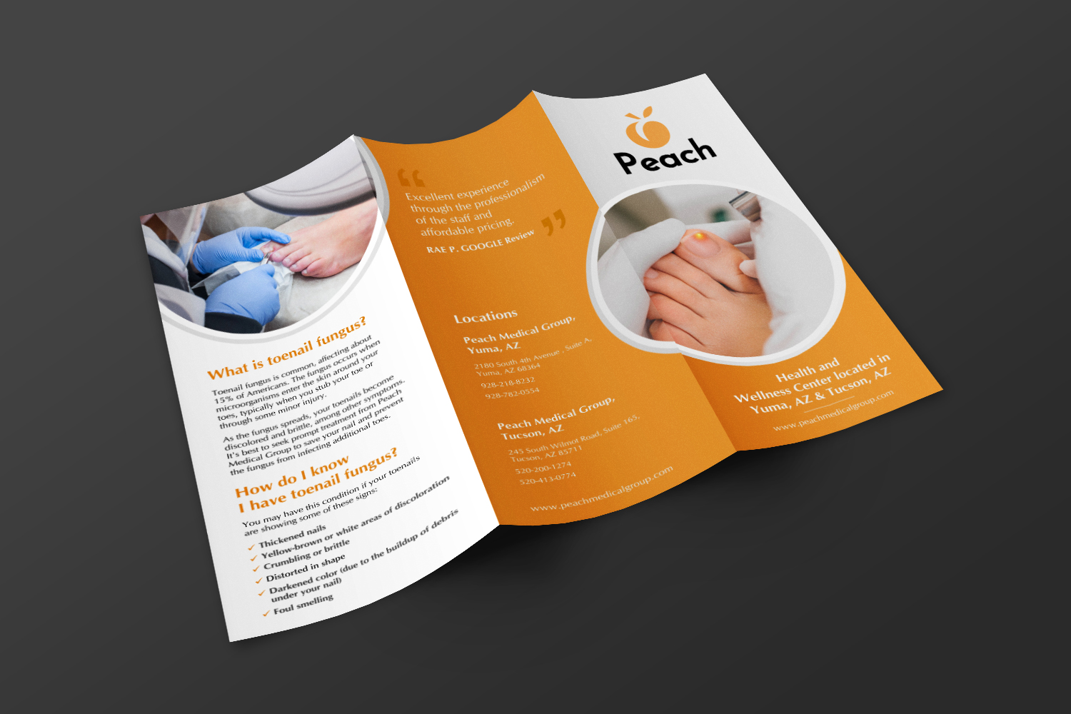 Flyer-Design von ecorokerz für Peach Skin & Laser | Design #22038033