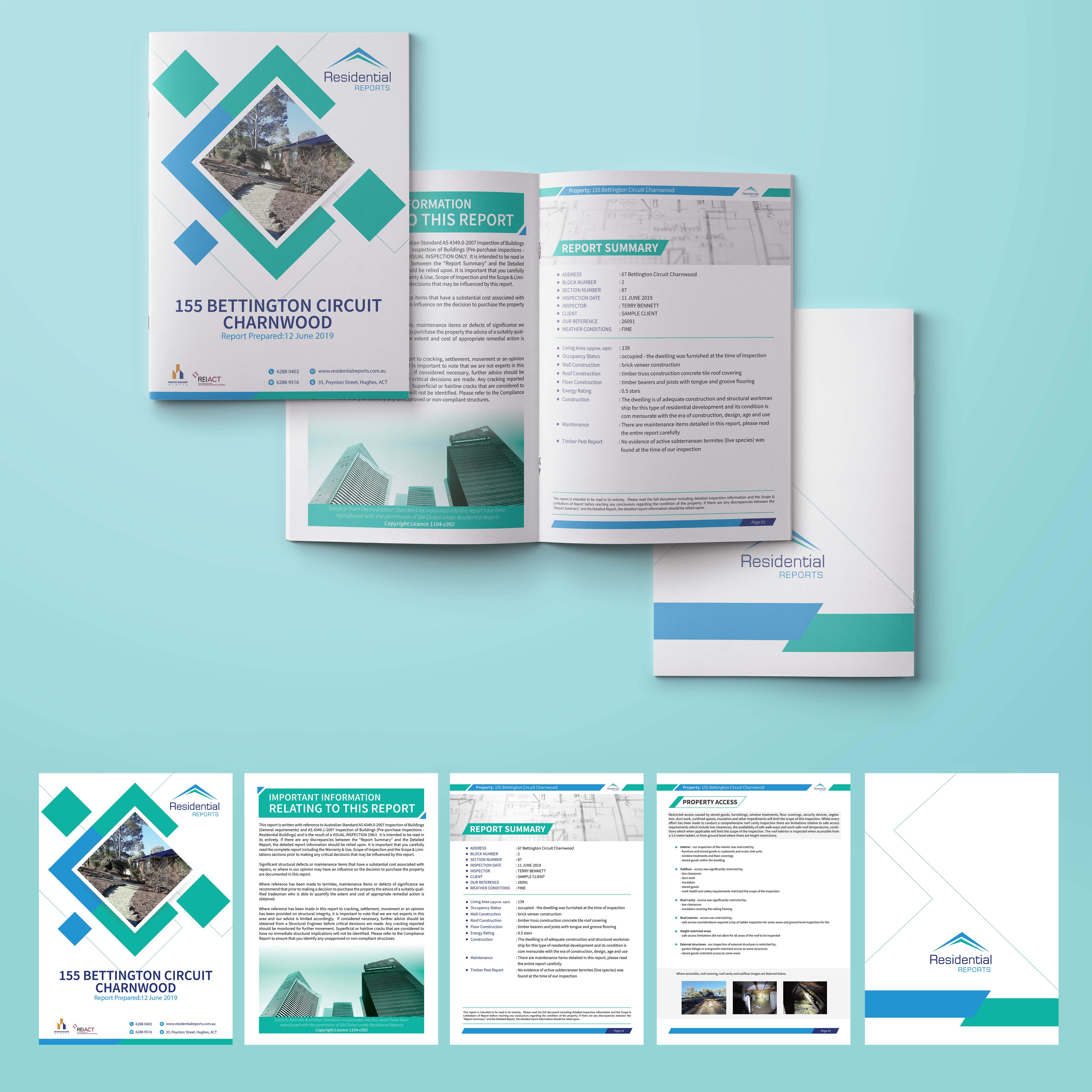 Modern Professional Word Template Design For A Company By Janux Professional Word Template Design