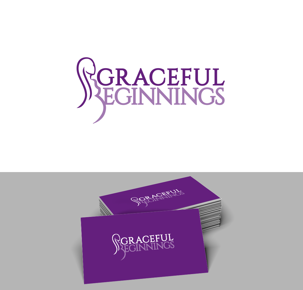 Logo-Design von trufya für Graceful Beginnings Midwifery | Design #22096037