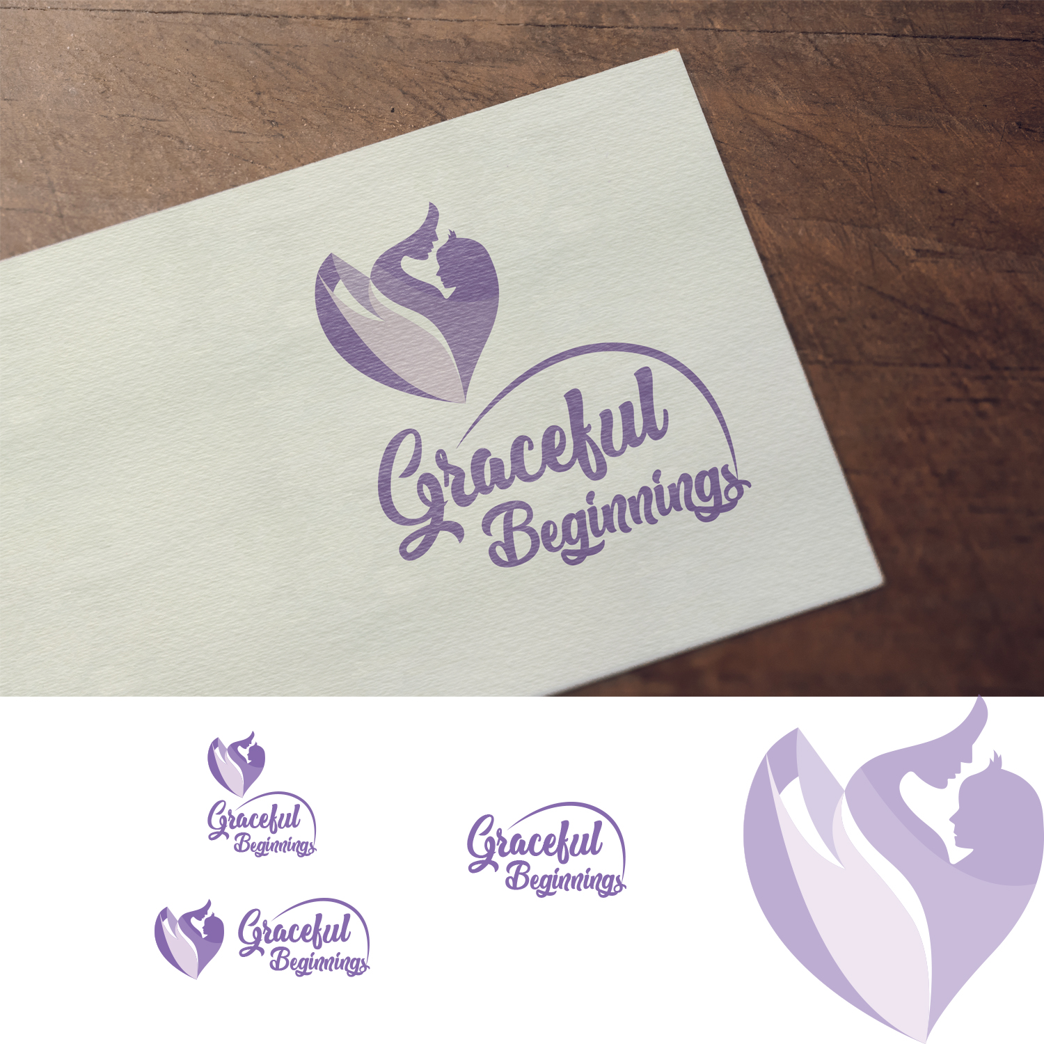 Logo-Design von syrwebdevelopment für Graceful Beginnings Midwifery | Design #22064863