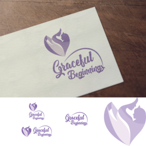 Logo-Design von syrwebdevelopment für Graceful Beginnings Midwifery | Design: #22064863